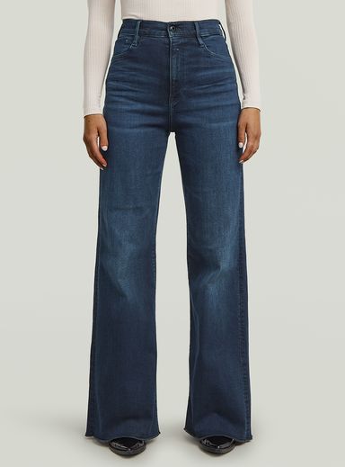 Deck Ultra High Wide Leg Jeans